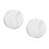 2Pcs Car Spare Tyre Covers Silver Waterproof Uv Protectors Durable 5