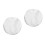 2Pcs Car Spare Tyre Covers Silver Waterproof Uv Protectors Durable 6