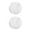 2Pcs Car Spare Tyre Covers Silver Waterproof Uv Protectors Durable 7