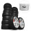 2Pcs Car Spare Tyre Covers Silver Waterproof Uv Protectors Durable 11