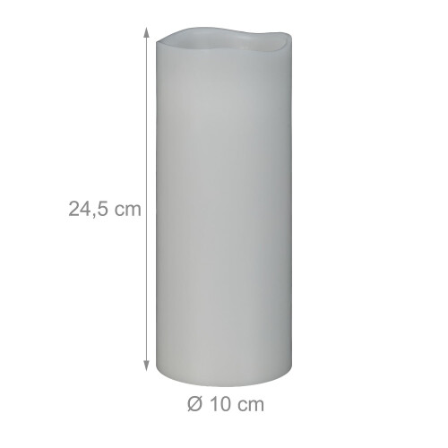 LED-Kerzen mit Timer und Fernbedienung, 2er-Set 2