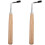2Pcs Reliable Handheld Piano Tuning Spanner Tool Metal Instrument 4