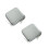 2Pcs Silver Plastic Cd Organizer 40 Disc Wallet Storage Case 5