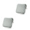 2Pcs Silver Plastic Cd Organizer 40 Disc Wallet Storage Case 8