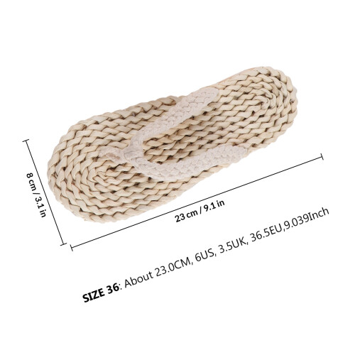 1St Anti-Slip Witte Slipper Dames Strand En Thuis 1
