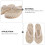1St Anti-Slip Witte Slipper Dames Strand En Thuis 6