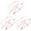 3Ensembles Laisse Pour , , Ajustable 4