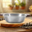 2Pcs Reusable Stainless Steel Serving Bowl with Handles 9