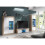 Display Cabinet Arcadia 140cm - Oak & White Gloss Doors and LED Lights 6