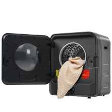 8. 3kg Exhaust Dryer Up To 4.5kg 830W Stainless Steel Drum 5 Programs Wall-Mountable Energy G