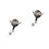 2Pcs Shaped Clip Retractable Id Badge Reel Easy Pull Buckle 6