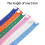 200PCS Random Color Clothes Storage Straps Flexible Binding Rope Accessories 2