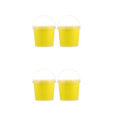 4Pcs Eye-Catching Yellow Ultra Light Clay Resin Kit