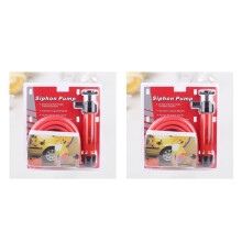 2Sets Car Hand Pump Oil Sucker Multi-Use Portable Assorted