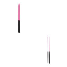 4Pcs Rosy Aluminum Alloy Drum Sticks Useful Percussion Accessories