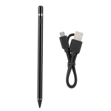 Fine Point Stylus Pen for Touchscreen Devices, High Accuracy Digital Pen Compatible with iPad iPhone Android Tablets, Rechargeable Fast Charge Long