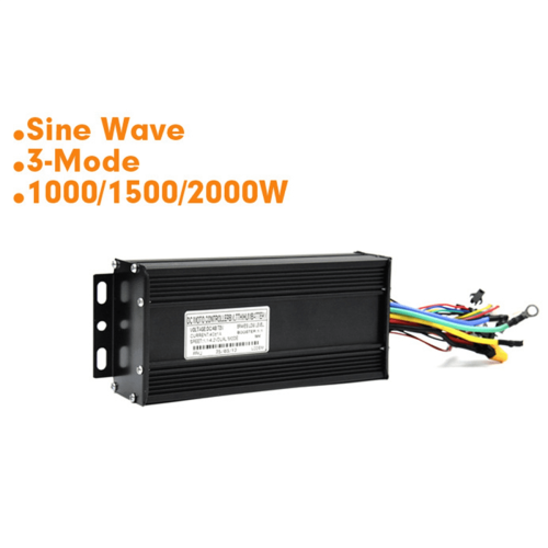 Ηλεκτρικό ποδήλατο 48V72V40A1000W-2000W Τριφασικός ελεγκτής ημιτονοειδούς κύματος για 1