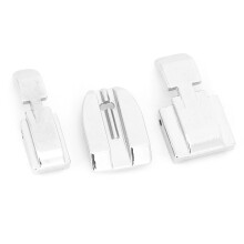Durable And Sturdy Zipper Sewing Machine Presser Foot High Quality Narrow Clip On Zipper Presser Foot Edge Design Guiding The Zipper On The Left Or