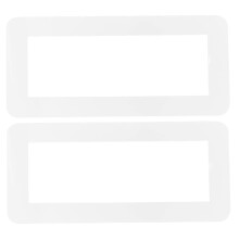2Pcs Clear Acrylic Wall Switch Stickers Durable Light Switch Protector
