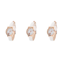 3Pcs Children Quartz Watch White Comfortable Luminous Wrist