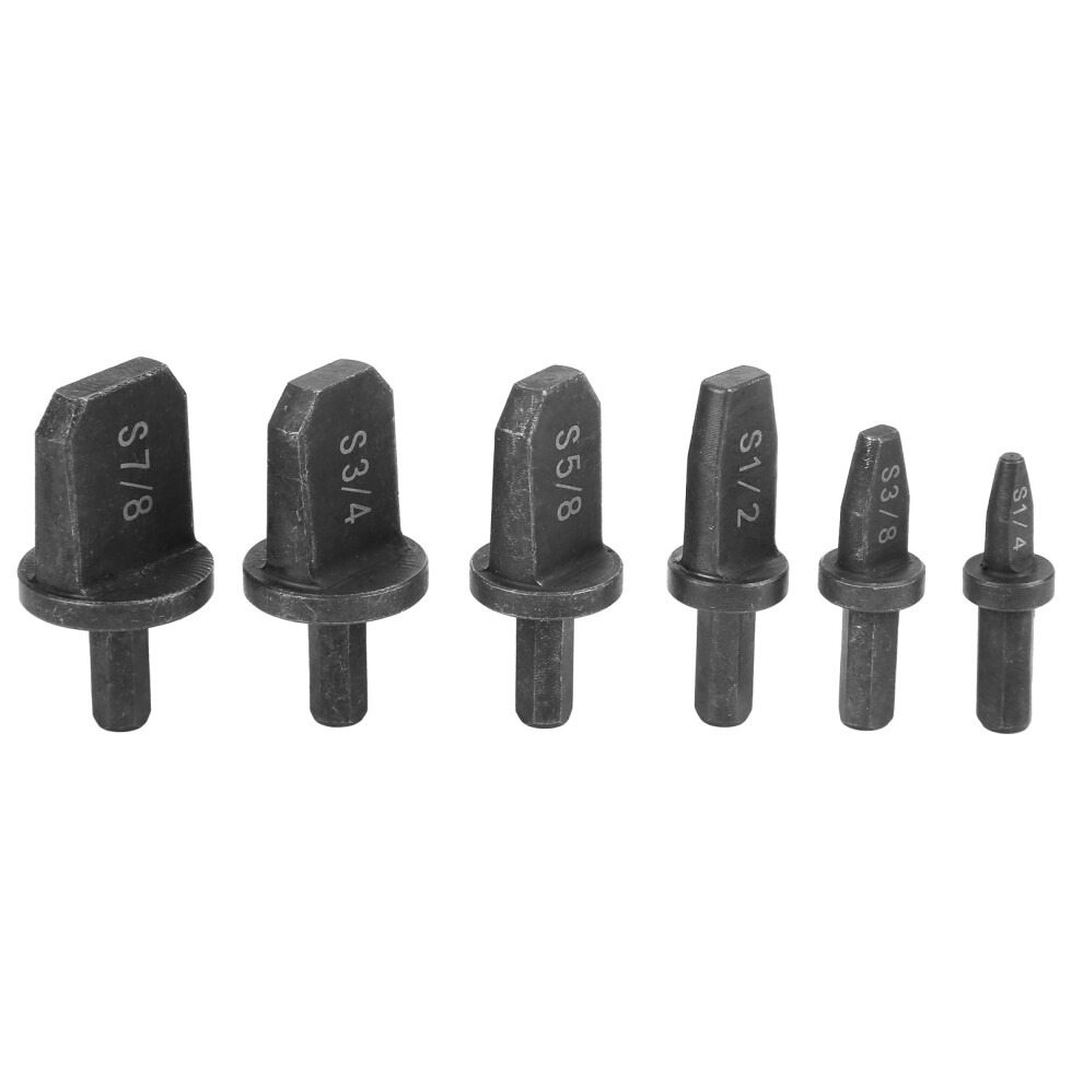 Drill Bit Set For Tube Expander Swaging Tool Copper Pipe Flaring Hvac Installation With Easy Installation And Portable Design (6Pcs) 9028731907253