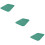 3Pcs Waterproof Green Pet Pee Pads High Absorbency Training Mats 1