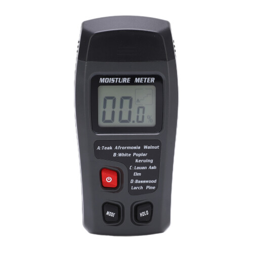 Digital Hygrometer For Wood High Precision LCD Moisture Meter4Modes Compatible With Over50Wood Types Multi Purpose Usage