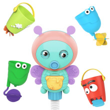 Safe For Babies Enjoy Bathtime Divert Attention Interactive Features Cognitive Development Stackable Play Cups Battery Operated Interactive Hose Toy