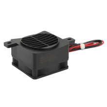Small Space Heater, PTC Ceramic Fan Heater DC12V Fast Heat Generation Constant Temperature Stable Work Compact Design Surface Insulation Energy