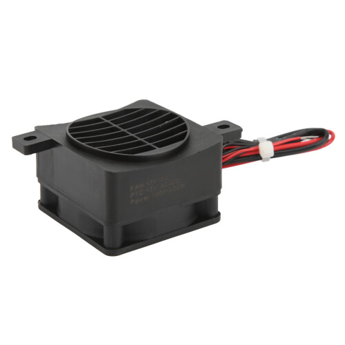DC12V Air Heater, Constant Temperature PTC Ceramic Fast Heat Generation Compact Design Stable Work Surface Insulation Small Space Heating Device