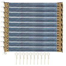 Easy Installation and Use Internal Flex Frame Spring Clip Hook for DIY Wallet Coin Bag Projects Compatible with Multiple Materials Sleek Design
