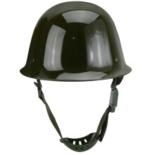 Verstellbarer taktischer Helm mit Federung, anpassbarem Design, umgekehrter Tragemöglichkeit, Strahlungswärmebeständigkeit und hoher Sichtbarkeit.