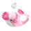 2Sets Electric Dolphin Bubble Machine 10-Hole Pink 1