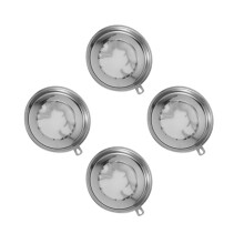 4Pcs Stainless Steel Milk Strainer Fine Mesh Filter for Home Kitchen