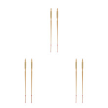 6Pcs Durable Bamboo Mallets for Yangqin Multipurpose Percussion Sticks