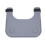 Detachable Grey Wheelchair Dining Table Board Plastic for Elderly Home 2