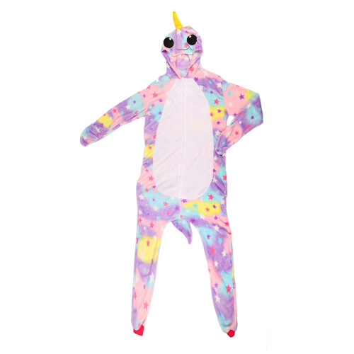 Κουκούλα με μάτια Onesie πιτζάμες ζώων Cosplay κοστούμι φανέλας μπροστινό φερμουάρ