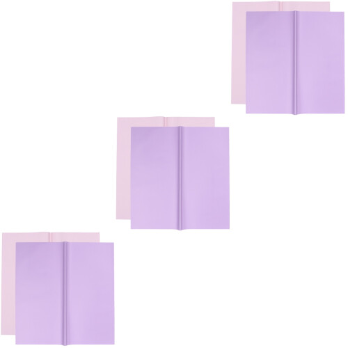 60Pcs Simple Waterproof Flower Wrapping Papers Two-Sided Color Sheets