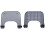 Detachable Grey Wheelchair Dining Table Board Plastic for Elderly Home 8