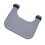 Detachable Grey Wheelchair Dining Table Board Plastic for Elderly Home 12