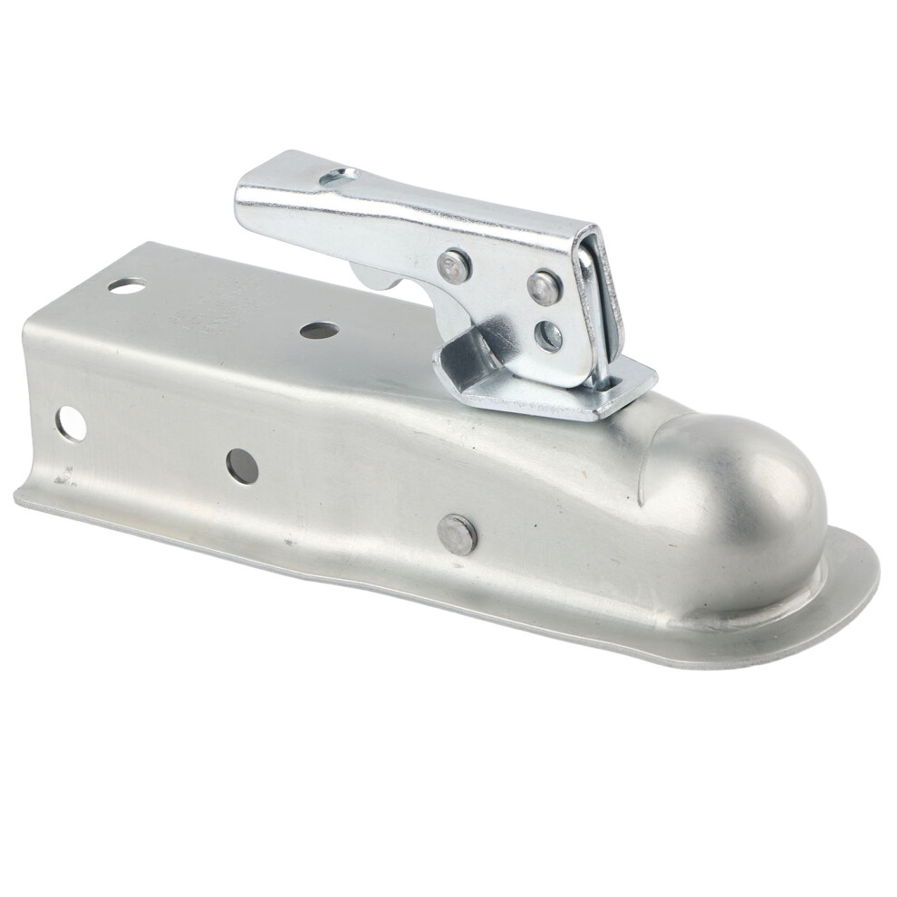 Load Capacity Trailer Coupler Corrosion Resistance2inch Channel Width Quick Release Ball Clamp System Heavy Duty Towing Coupler With Adjustable Nut 9009879095729