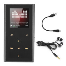 Mini Mp3Player With Hifi Stereo Sound, Bluetooth5.2Music Player With Super Battery Life Loud Built-In Speaker Fm Radio Voice Recorder