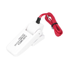 Interrupteur à flotteur automatique pour pompe de cale marine, longue durée de vie, conception robuste avec joints étanches et base amovible,