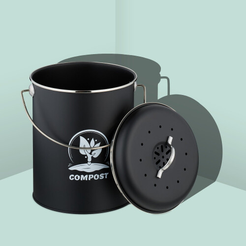Compost Bin with Odour Filter, 5.5 Litre Capacity 1