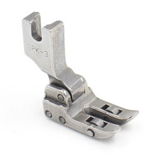 High Shank Roller Foot Presser Foot Snap-On For Industrial Sewing Machines Stainless Steel Smooth Operation Free Ball Bearing Slide Leather Compatible