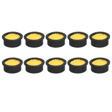Filtro de ar com redução de ruído para compressor de ar, filtro silenciador, elemento filtrante resistente à corrosão, compatível com sistemas