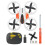 Mini Drone with Remote Controller, LED Night Light Crash Proof Headless Mode Auto Hovering Easy Operation3D Flip for Kids and Beginners One Key Take 1