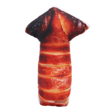 Cuscino a forma di pane in morbido tessuto felpato 3D con stampa realistica, decorazione divertente, multifunzione, delicato sulla pelle, di alta