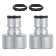 Quick Disconnect Keg Coupler Adapter Food Grade Stainless Steel Ball Lock Disconnect Conversion Kit Easy Use Seamless Switching Leak Free Performance