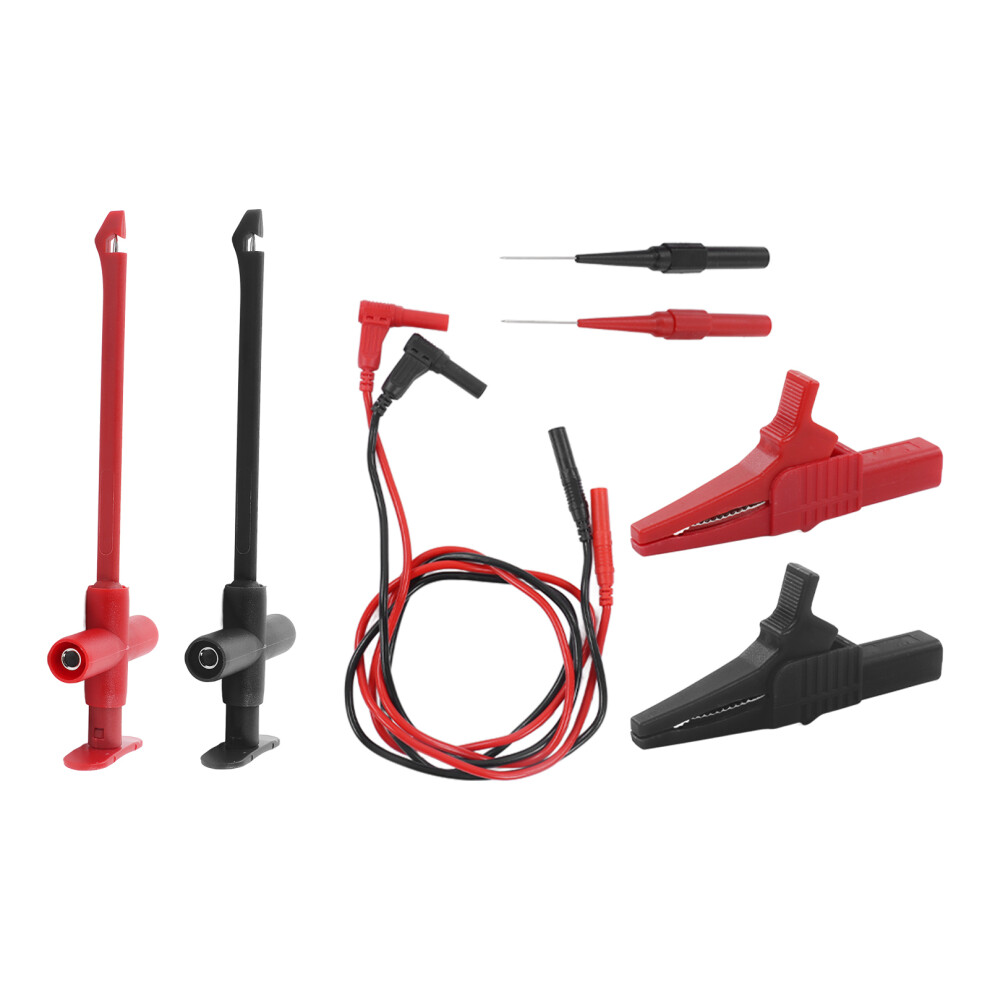 Banana Plug Compatible Back Probe Kit Wire Piercing Probes Automotive Test Leads Insulation Wire Piercing Alligator Clip Circuit Test Wires 9370362960634
